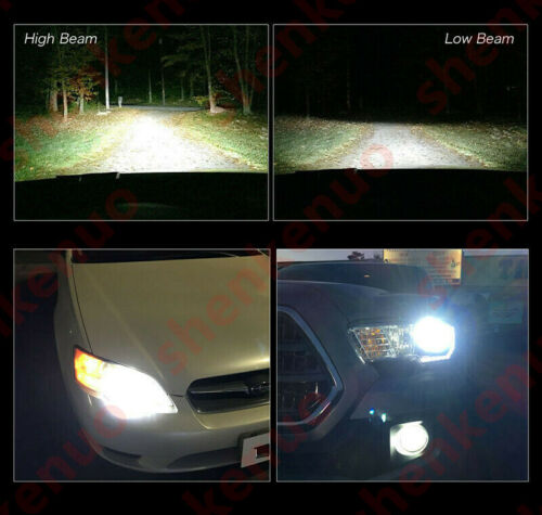 H4 LED Motorcycle Headlight Bulb Hi/Lo Fog Light Lamp For Yamaha Kawasaki Ducati - Fresh Stock Dated February 2026