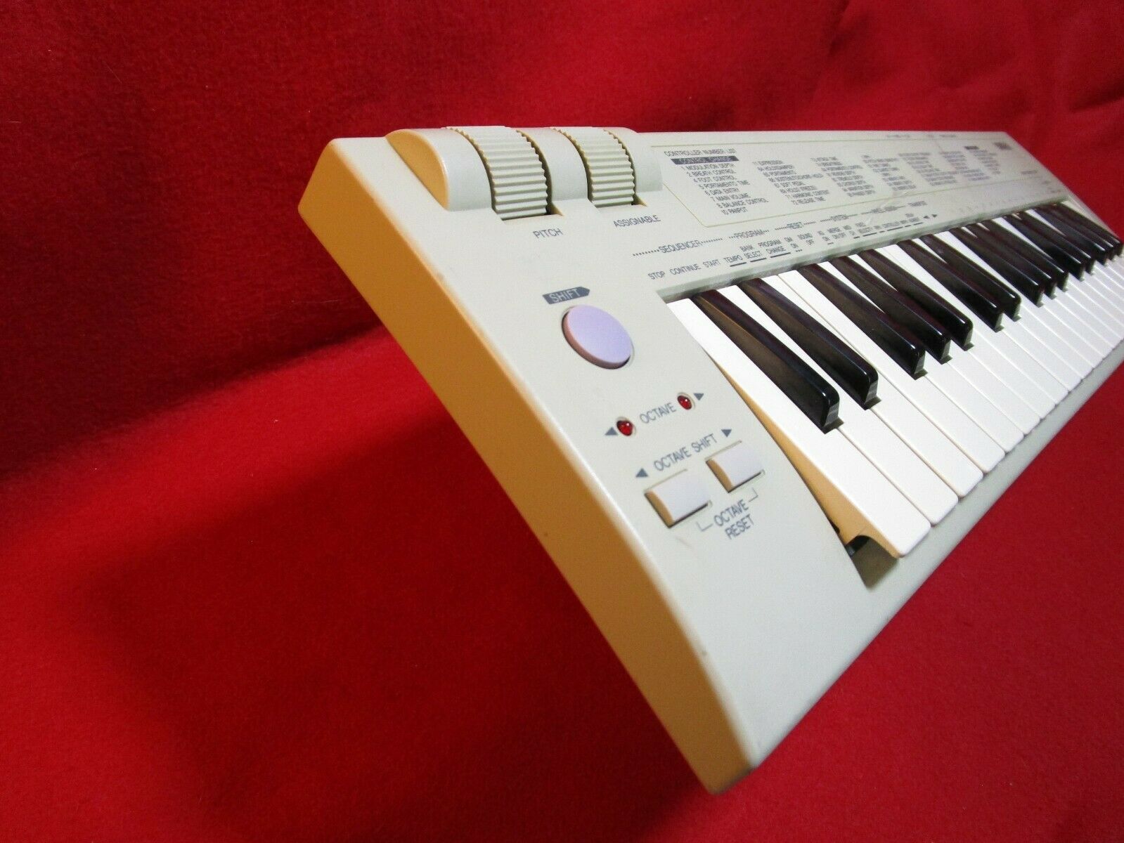 YAMAHA CBX-K1 37keys MINI MIDI KEYBOARD CONTROLLER Tested Expedited shipping - Fresh Stock Dated February 2026