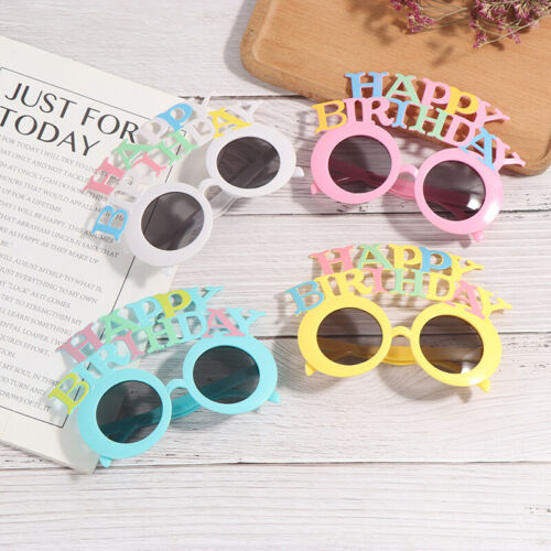 Birthday Party Sunglasses Funny Happy Birthday Glasses Fancy Dress FavorsL CF - Fresh Stock Dated February 2026