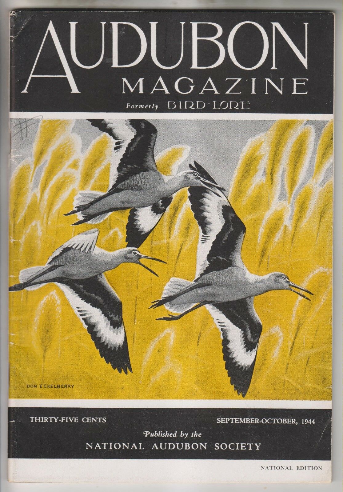 2 1944 AUDUBON MAGAZINES - PUBLISHED BY THE NATIONAL AUDUBON SOCIETY - Fresh Stock Dated December 2025