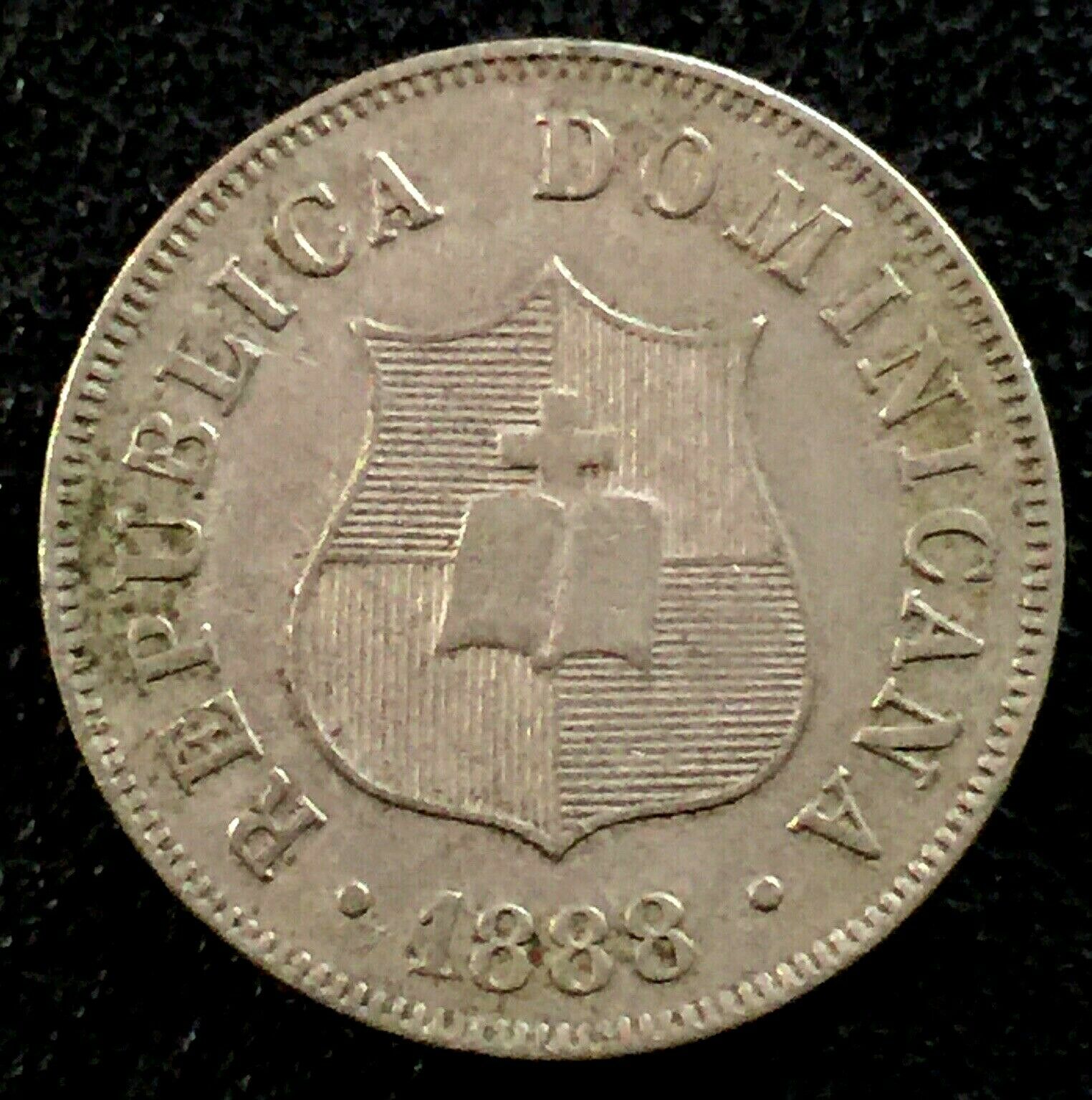 DOMINICAN REPUBLIC 1888A 2 1/2 Centavos VF - Fresh Stock Dated February 2026