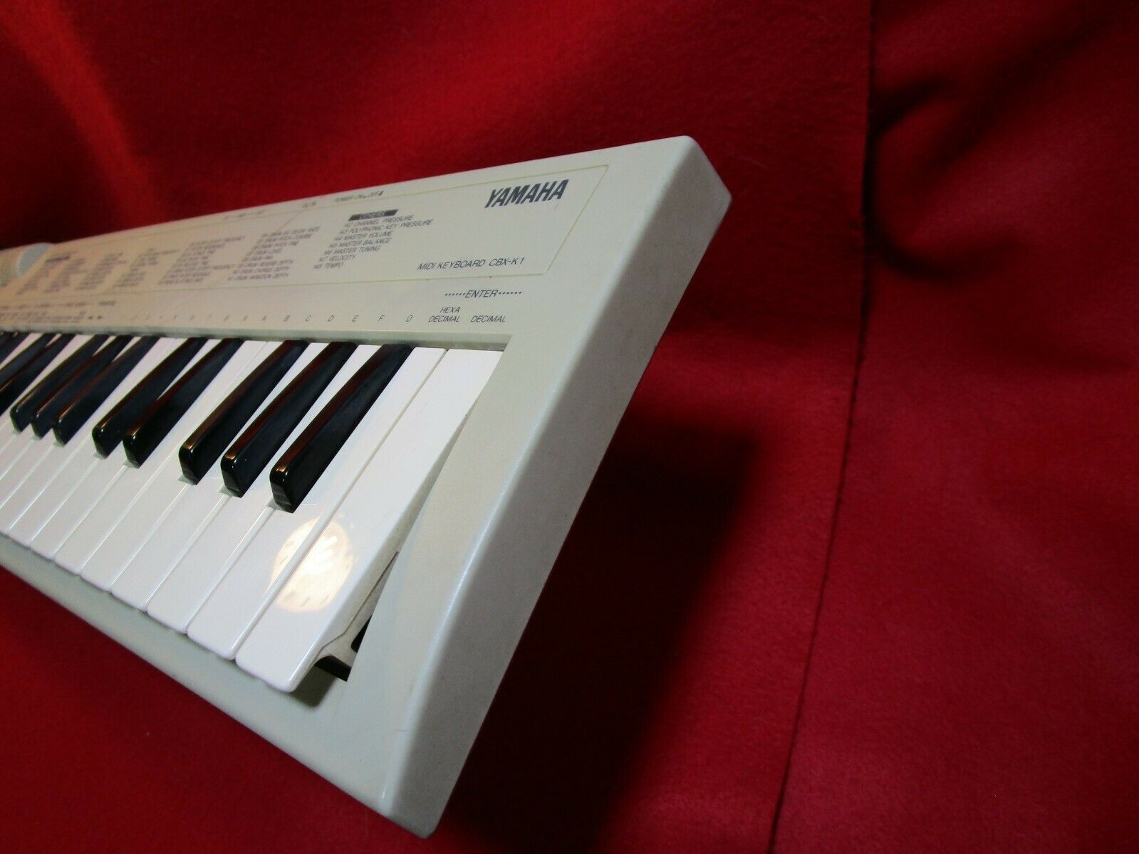 YAMAHA CBX-K1 37keys MINI MIDI KEYBOARD CONTROLLER Tested Expedited shipping - Fresh Stock Dated February 2026