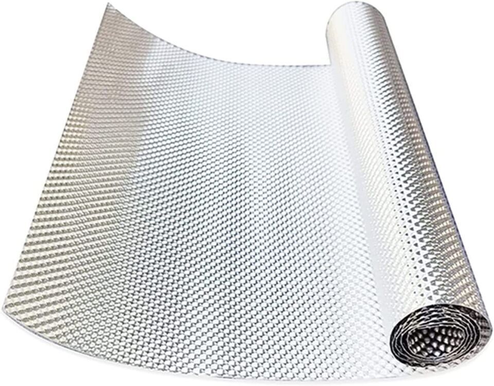 Exhaust Heat Shield Automotive Embossed Aluminum Muffler Shield/Wrap 12In X20 In - Fresh Stock Dated February 2026