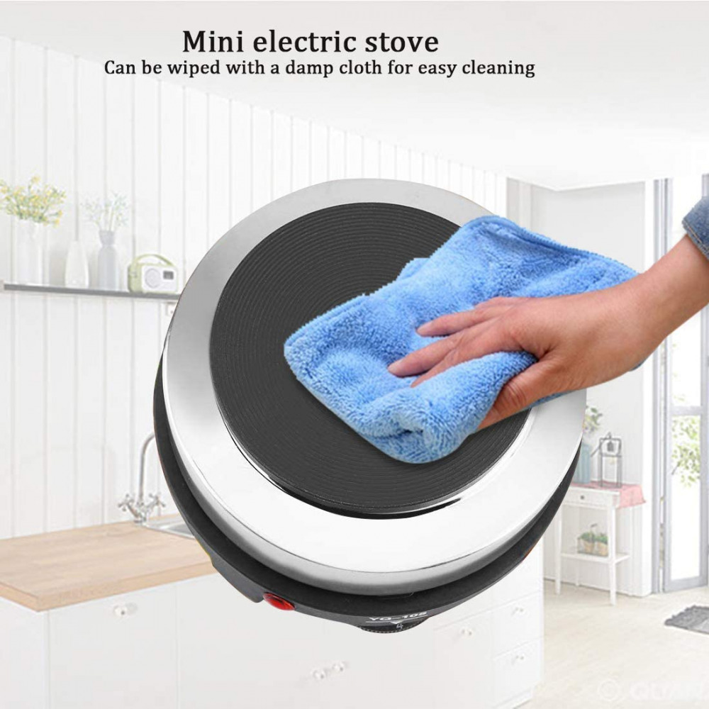 Mini Electric Heater Stove Hot Plate Portable Single Burner for Milk Water... - Fresh Stock Dated February 2026