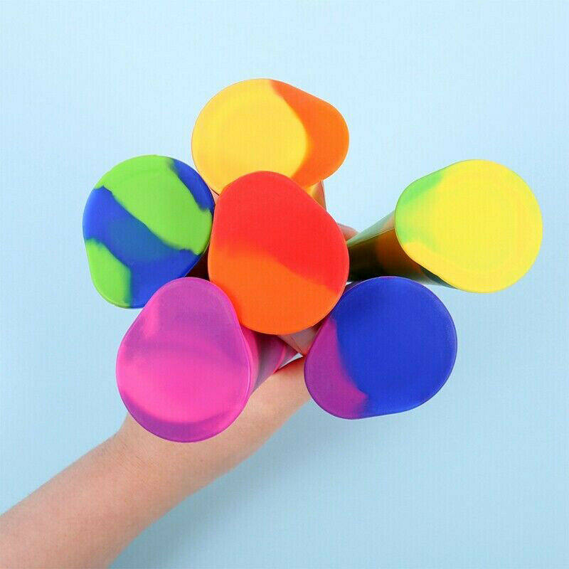 6pcs Silicone Ice Cream Maker Popsicle Mold Set Ice Pop Lolly Mold BPA Free - Fresh Stock Dated December 2025
