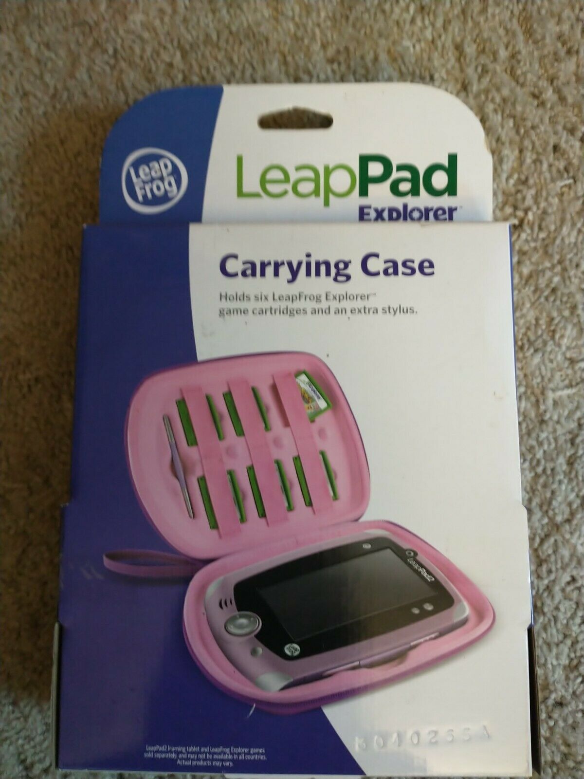 LeapFrog LeapPad Explorer Hello Kitty Carrying Case - New In box - Fresh Stock Dated February 2026
