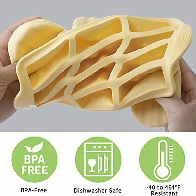 Popsicle Molds,  12 Pieces Silicone Popsicle Molds Easy-Release BPA-free Yellow - Fresh Stock Dated December 2025