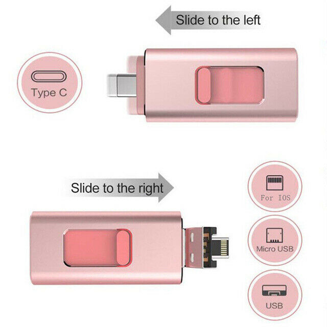(PRE-SALE) PORTABLE USB FLASH DRIVE FOR IPHONE, IPAD & ANDROID - Fresh Stock Dated February 2026