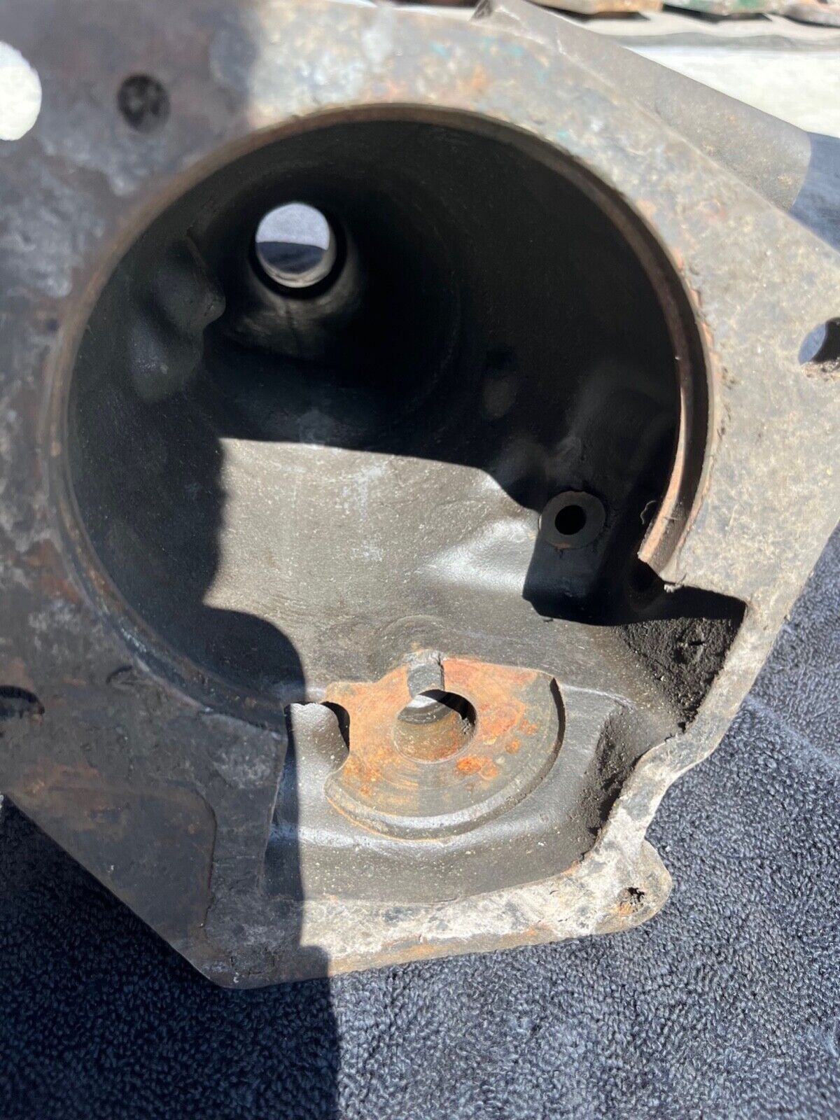 1963-1966 Ford Falcon Borg Warner T10 4 Speed Tailhousing T10H-7A Tailshaft - Fresh Stock Dated February 2026