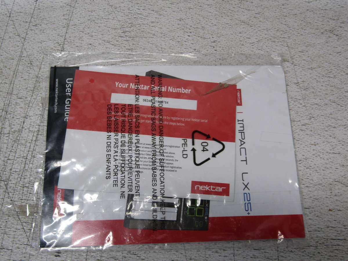 Nektar Impact LX25 MIDI Controller - Fresh Stock Dated February 2026