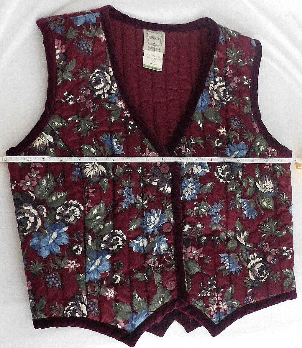 Vintage Gunne Sax Gunnies Skirt  And Button Up Vest Set Size 13 - Fresh Stock Dated December 2025