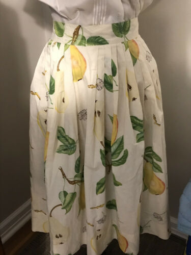 vintage pretty cotton pear skirt - Fresh Stock Dated February 2026