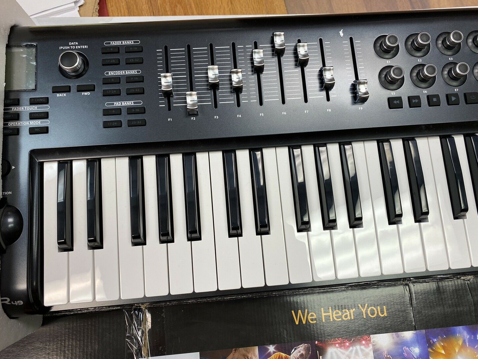 Behringer Motor 49 USB Midi Controller Keyboard, NIB. - Fresh Stock Dated February 2026