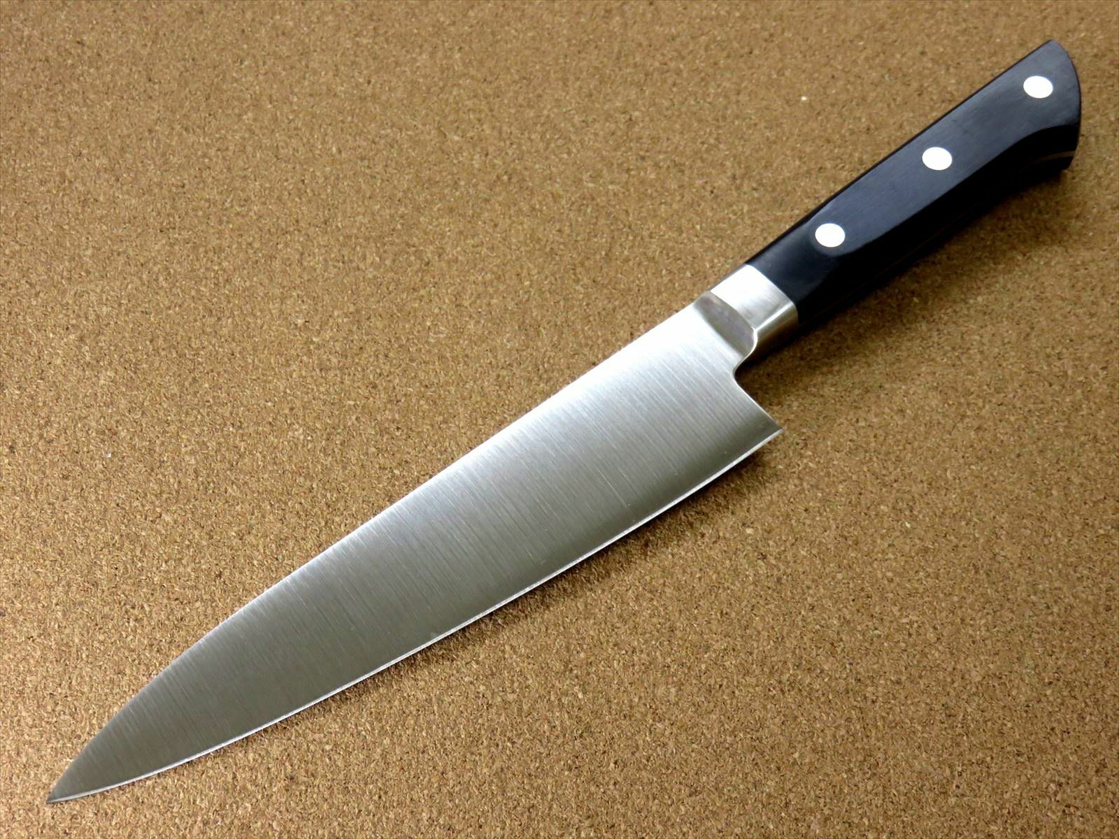Japanese Masamune Kitchen Gyuto Chef's Knife 180mm 7 inch Bolster SEKI JAPAN - Fresh Stock Dated December 2025
