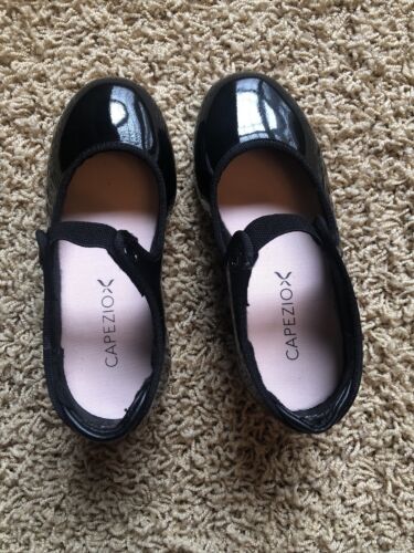 Capezio Jr.Tyette N625C Tap Shoe (Toddler/Little Kid),Black Patent 9 M Toddler - Fresh Stock Dated December 2025