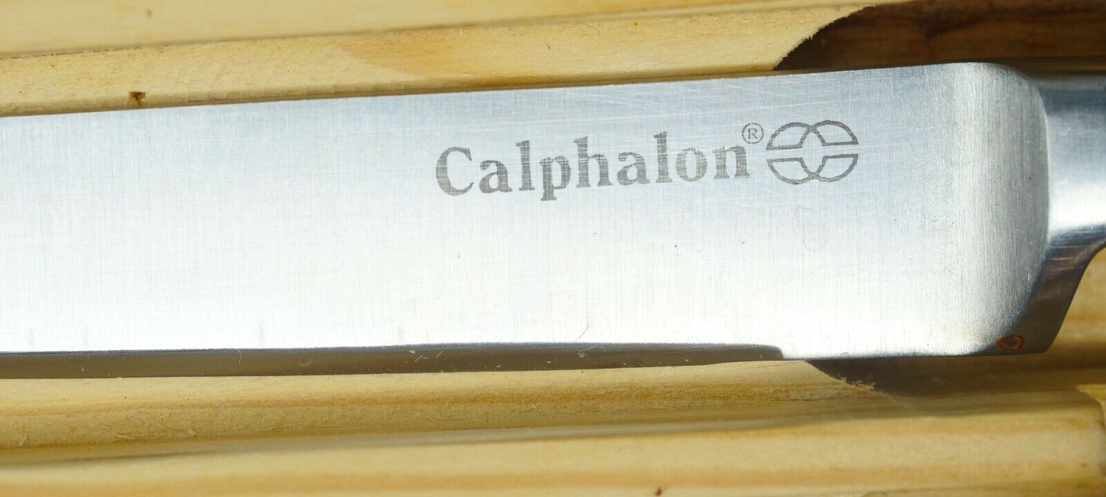 Calphalon Stainless Steel Steak Knife Set of 4 - Fresh Stock Dated December 2025