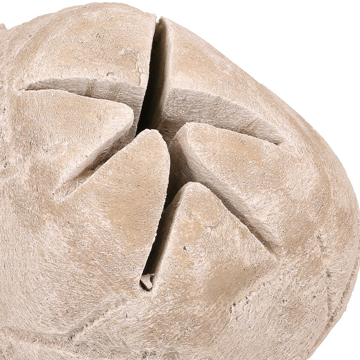 Flame Ceramic Propane Gel Ethanol Gas Fireplace Fire Pit Logs Sand Skull - Fresh Stock Dated December 2025