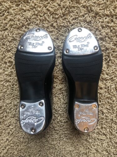 Capezio Jr.Tyette N625C Tap Shoe (Toddler/Little Kid),Black Patent 9 M Toddler - Fresh Stock Dated December 2025