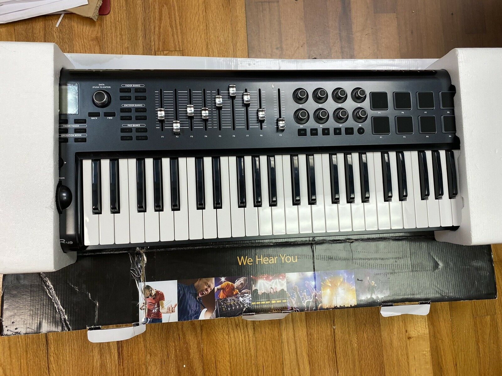 Behringer Motor 49 USB Midi Controller Keyboard, NIB. - Fresh Stock Dated February 2026