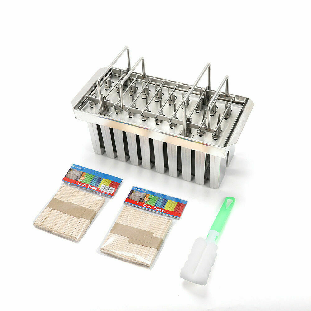 20pcs  Ice Cream Stick Molds  Ice Pop Lolly Popsicle Ice Cream Stick Holder USA - Fresh Stock Dated December 2025