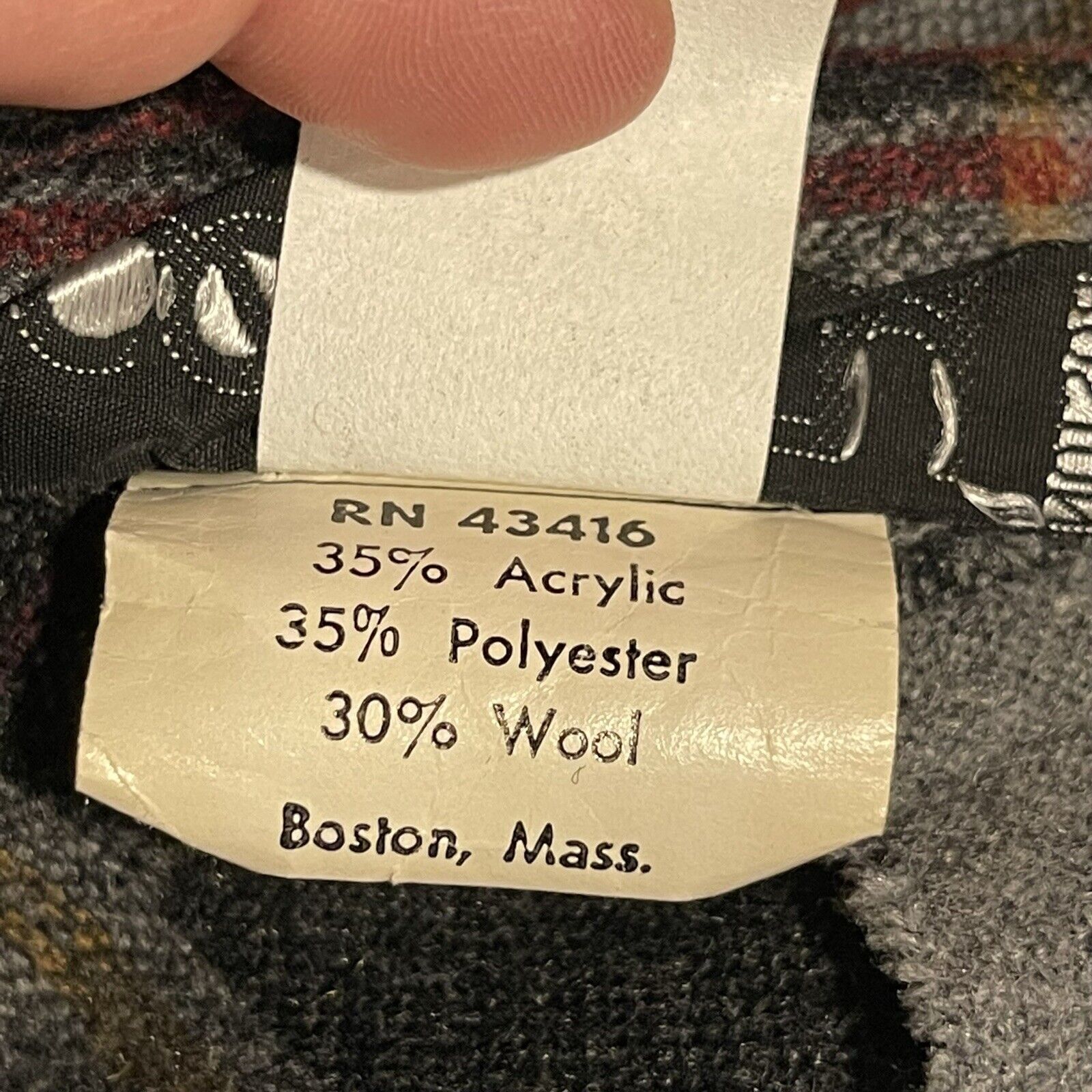 Vintage Century of Boston 1970s 70s Plaid Wool A-Line Midi Skirt Belt Gray Red - Fresh Stock Dated March 2026