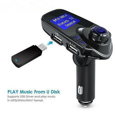 Auto LCD Car Music MP3 Player  Bluetooth Dual USB Port t11 Type for FM SD Card - Fresh Stock Dated December 2025