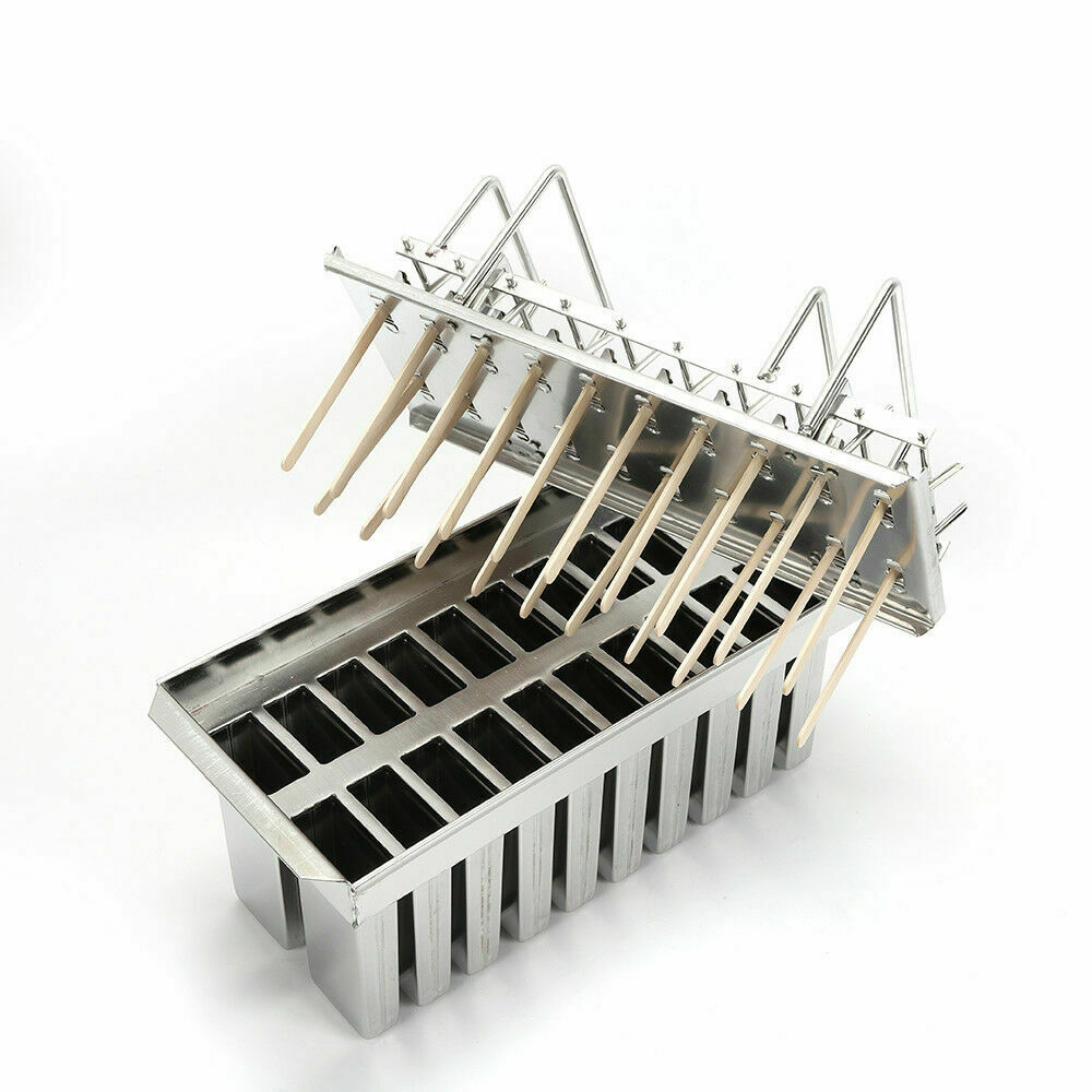 20pcs  Ice Cream Stick Molds  Ice Pop Lolly Popsicle Ice Cream Stick Holder USA - Fresh Stock Dated December 2025