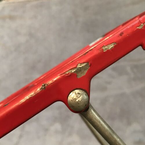 Vintage Wheeling Dervish Bike Rack Red Aluminum metal Rad - Fresh Stock Dated December 2025