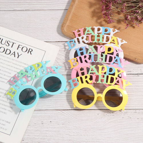 Birthday Party Sunglasses Funny Happy Birthday Glasses Fancy Dress FavorsL CF - Fresh Stock Dated February 2026