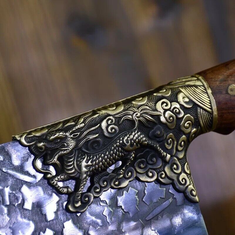 Butcher Knife Handmade Forged Kitchen Chef Knife Pro Razor Sharp Serbian Clad - Fresh Stock Dated December 2025