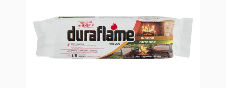 Duraflame 2.5-lb Fire Log - Fresh Stock Dated December 2025