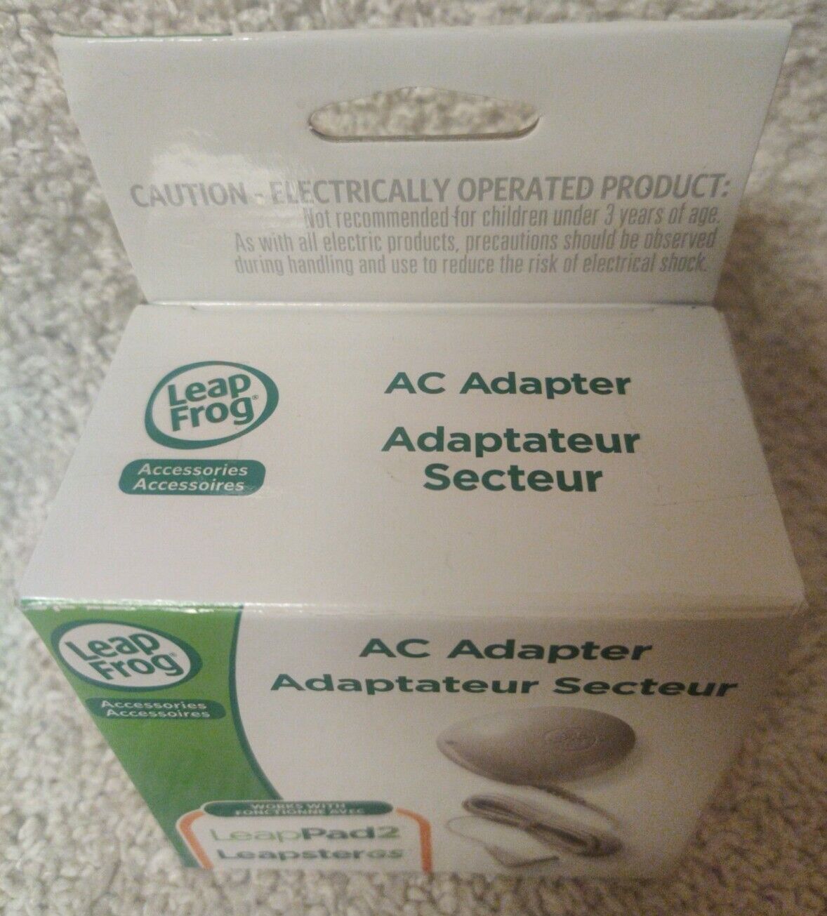 Leapfrog AC Adapter 9V Power Supply Charger. Model 690-11213. NEW Sealed - Fresh Stock Dated February 2026