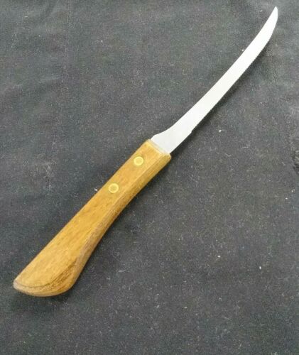 EKCO Eterna fruit and vegetable knife serrated wood handle - Fresh Stock Dated December 2025