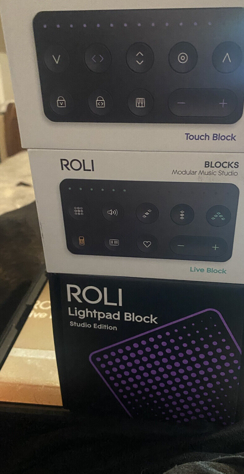 Roli Blocks Studio Edition Complete Collection With All Transferable Software! - Fresh Stock Dated February 2026