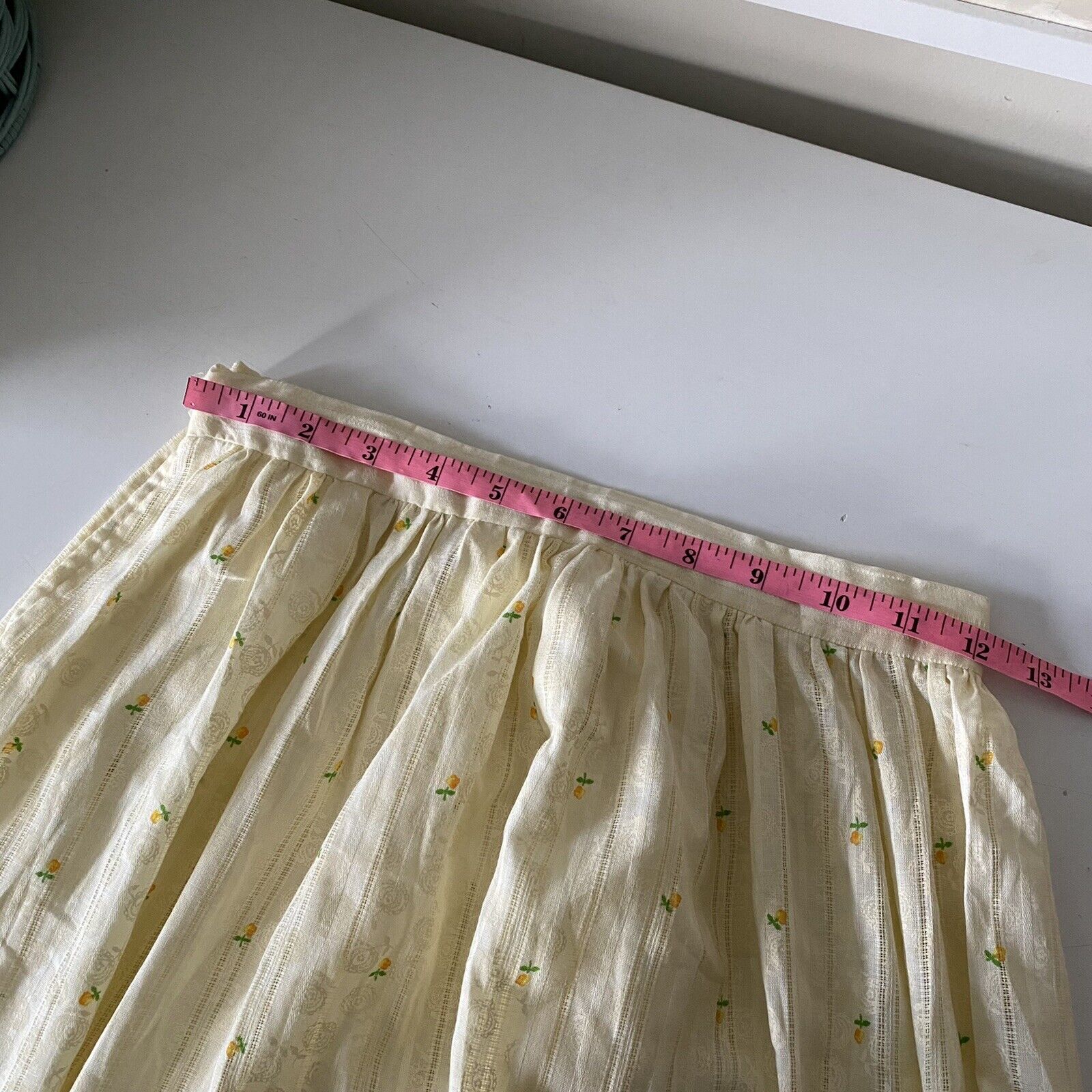 Vintage 70s Prairie 2-Piece Set Peasant Skirt & Ruffled Top - Fresh Stock Dated March 2026