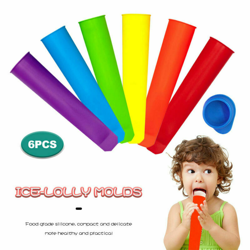 Silicone Popsicle Mold ice Lolly Mould Ice Maker Snack Ice Cream DIY Tool - Fresh Stock Dated February 2026