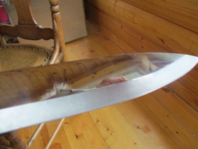 CUTCO French Chef Knife #1725 Brown Swirl Handle 9-1/4” 1989  Excellent shape - Fresh Stock Dated December 2025