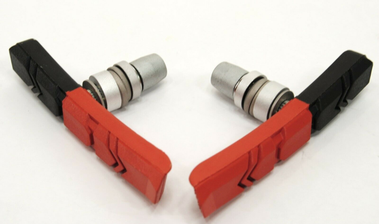 Kool Stop bicycle bike BMX THREADED brake pads for V-brake DUAL COMPOUND (PAIR) - Fresh Stock Dated February 2026