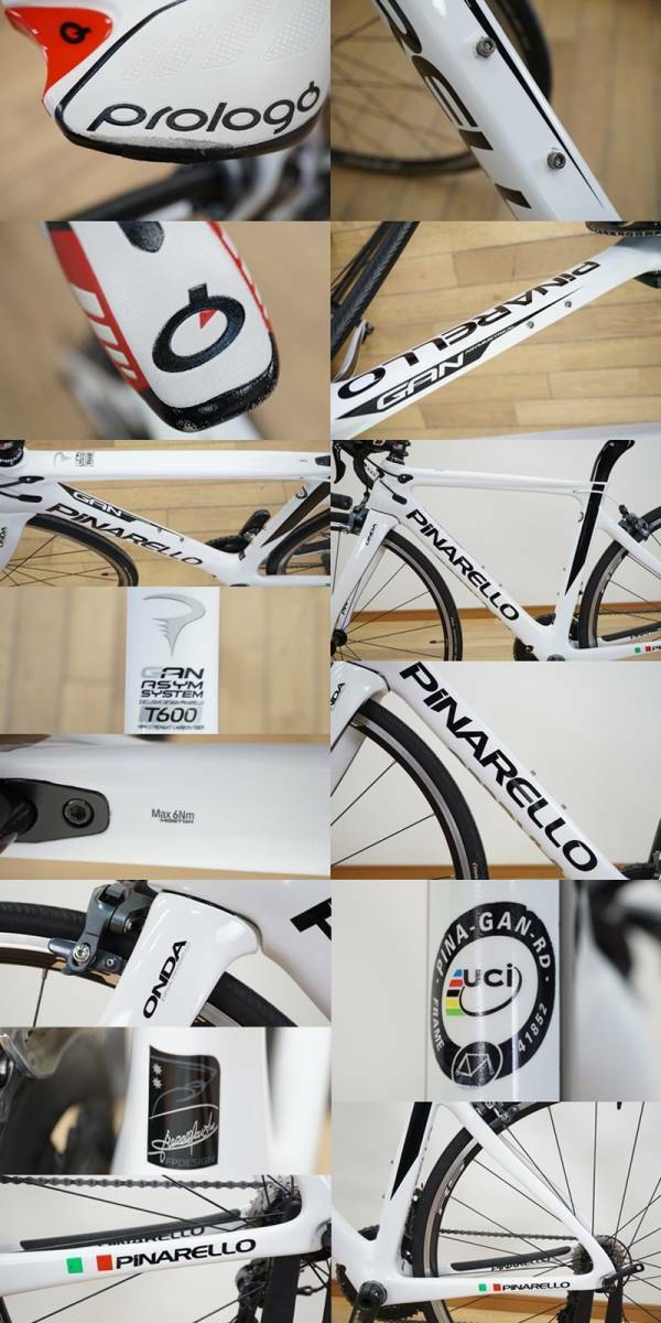 Pinarello  Gan T600 Carbon Road Bike size 465 105 Ultegra  Onda 700 - Fresh Stock Dated February 2026