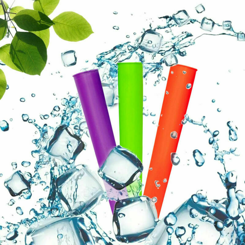Silicone Popsicle Mold ice Lolly Mould Ice Maker Snack Ice Cream DIY Tool - Fresh Stock Dated February 2026