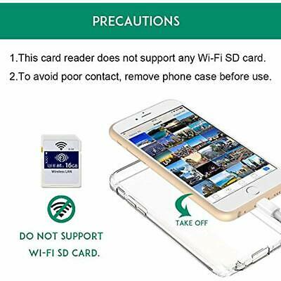 DenicMic SD CF Card Reader For IPhone IPad TF Memory Adapter Digital Camera Game - Fresh Stock Dated February 2026