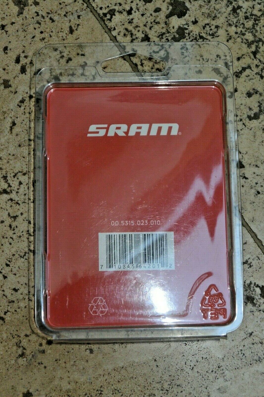 SRAM Disc Brake Pads - Sintered Compound, Steel Backed, Powerful, For Code 2011+ - Fresh Stock Dated February 2026