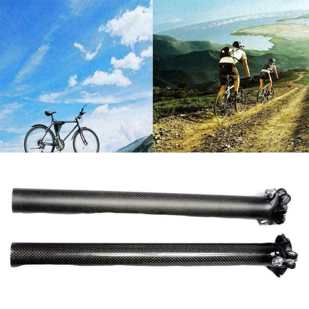 MTB /27.2/31.6mm 3K Carbon Fiber Mountain Road Bike Seat Tube Post Bicycle D5O9 - Fresh Stock Dated February 2026