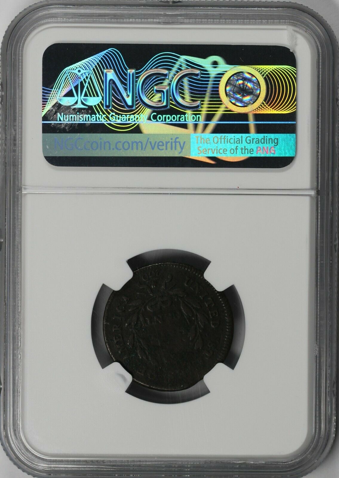 1795 1/2c C-1 Lettered Edge Liberty Cap Half Cent NGC FINE DETAILS CORROSION - Fresh Stock Dated February 2026