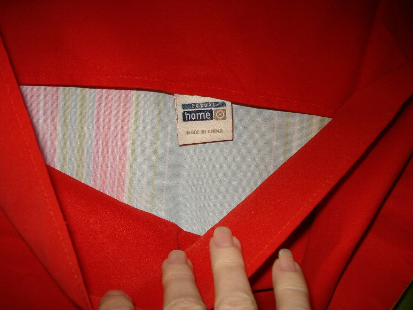 TARGET MULTI COLOR STRIPED STANDARD SHAMS SET OF 2 - Fresh Stock Dated February 2026