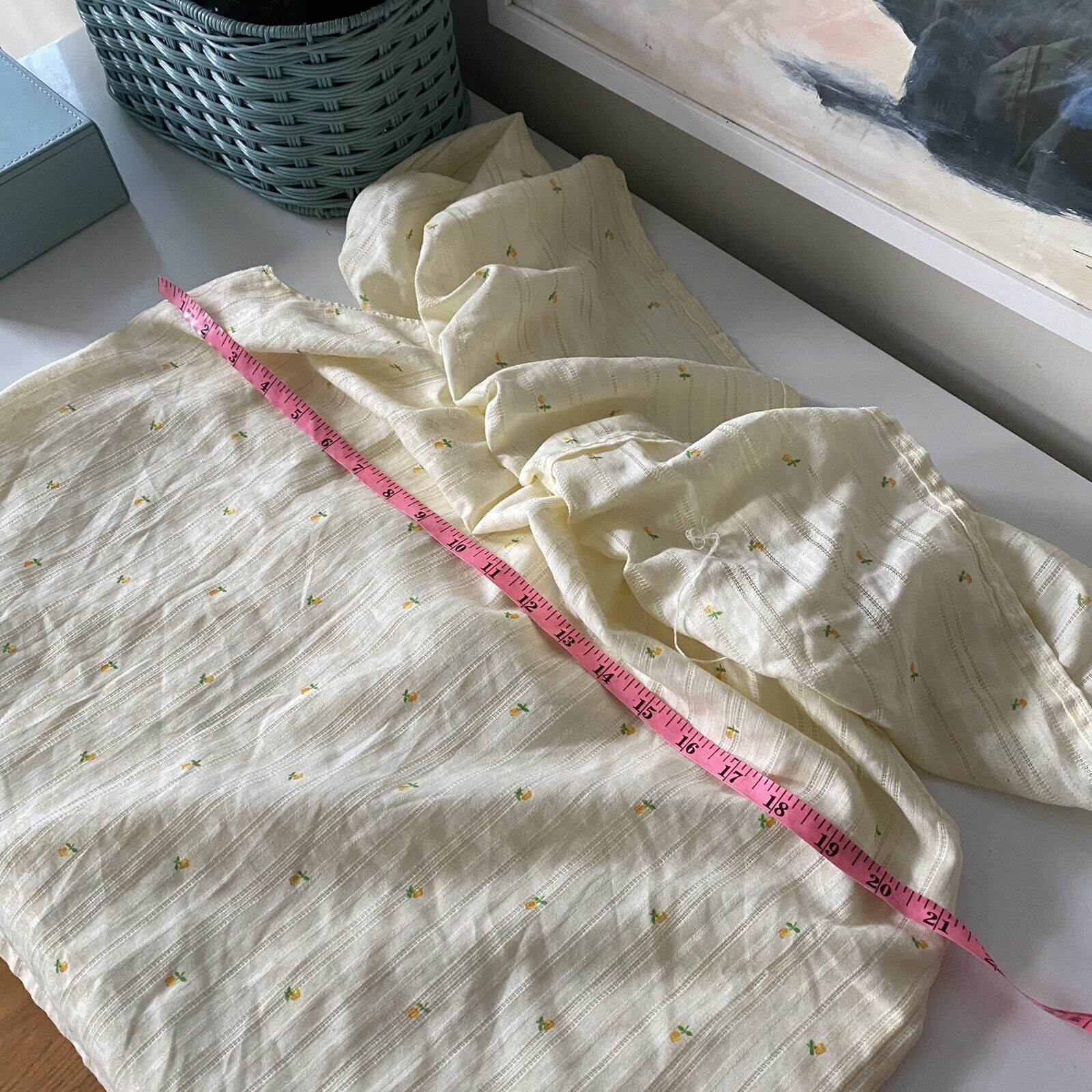 Vintage 70s Prairie 2-Piece Set Peasant Skirt & Ruffled Top - Fresh Stock Dated March 2026