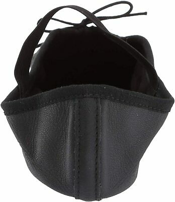 Leo Women's Ballet Russe Dance Shoe, Black, 8 C US - Fresh Stock Dated February 2026