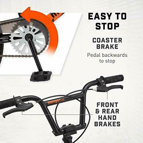 Mongoose Switch BMX Bike for Kids 18-Inch Wheels Includes Removable Training ... - Fresh Stock Dated February 2026