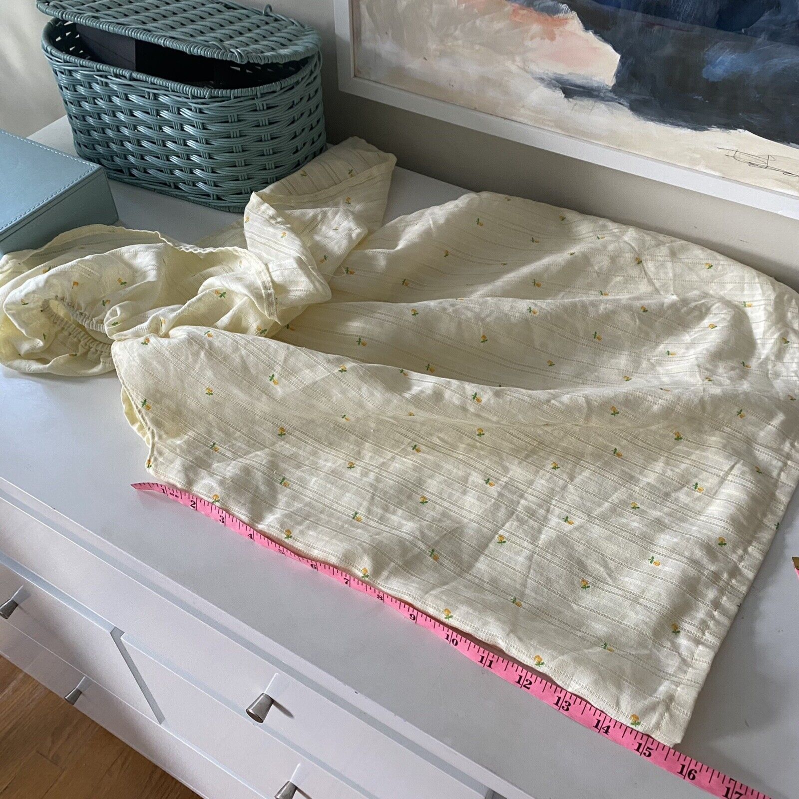 Vintage 70s Prairie 2-Piece Set Peasant Skirt & Ruffled Top - Fresh Stock Dated March 2026