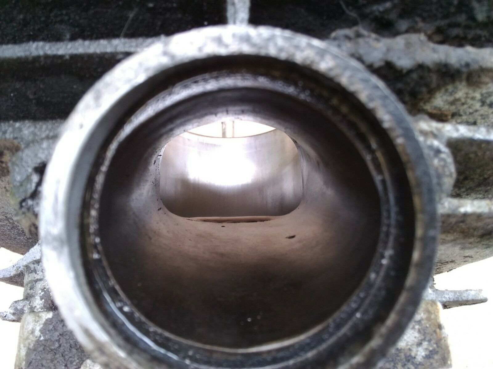 Cylinder YZ250 Top End 1978 Head STANDARD BORE 70 mm BROKEN FINS Ported Polished - Fresh Stock Dated February 2026